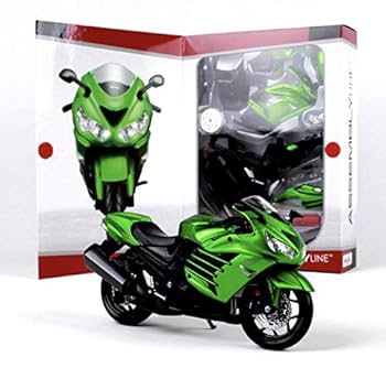 Maisto - 1/12 Kawasaki Ninja ZX-14R Green Die-Cast Metal